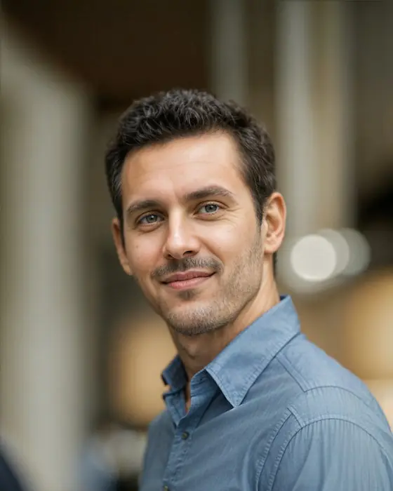Diyetisyen Emre Aksoy'un portresi